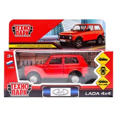 Машина металлическая LADA, Технопарк LADA4X4-RD