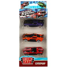 Машина металлическая Технопарк RR-SET-80533-F-R