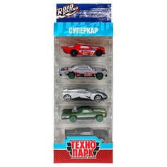 Машина металлическая Технопарк RR-SET-419-R