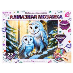 Набор для творчества (аппликация/мозаика) МУЛЬТИ АРТ AM30X40-118459