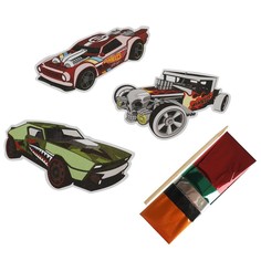 Набор для творчества (аппликация/мозаика) Хот Вилс, МУЛЬТИ АРТ FIGUREFOILART-HW3