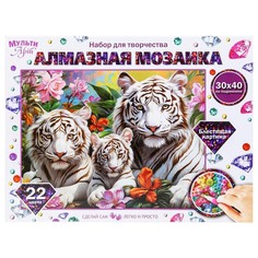 Набор для творчества (аппликация/мозаика) МУЛЬТИ АРТ AM30X40-115954