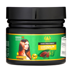 Маска для волос, питание и увлажнение , с экстрактом кокоса и алоэ, 550 г No Brand