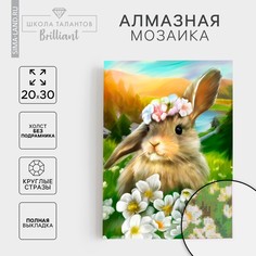 Алмазная мозаика с полным заполнением на холсте Школа талантов