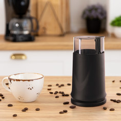 Кофемолка электрическая luazon lcg-02, 120 вт, 80 г, черная
