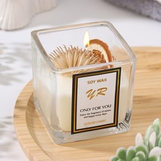 Свеча ароматическая в стакане No Brand