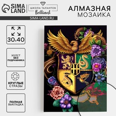 Алмазная мозаика с полным заполнением на холсте Школа талантов