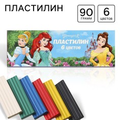 Пластилин 6 цветов 90 г Disney