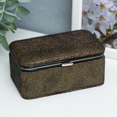 Шкатулка кожзам для украшений No Brand