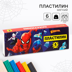 Пластилин 6 цветов 90 г Marvel