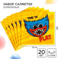 Салфетки бумажные No Brand