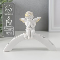 Подсвечник полистоун на 4 свечи No Brand