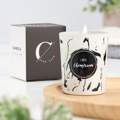 Свеча ароматическая в стакане No Brand