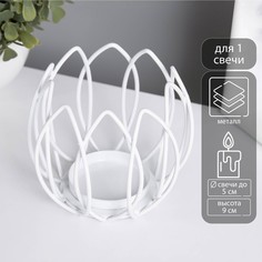 Подсвечник на 1 свечу металл d=5 см No Brand