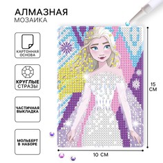 Алмазная мозаика, 16х10.5 см, холодное сердце Disney