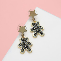 Серьги эмаль Queen Fair