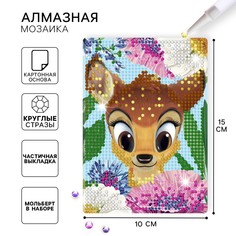 Алмазная мозаика, 16х10.5 см, бэмби Disney