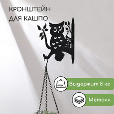 Кронштейн для кашпо, 25 см, Greengo