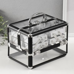 Шкатулка пластик металлокаркас No Brand