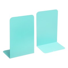 Подставки для книг, 2 штуки, голубые No Brand