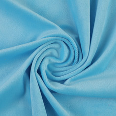 Лоскут для рукоделия, плюш, голубой, 50 × 50 см Страна Карнавалия