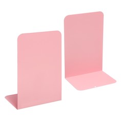 Подставки для книг 2 штуки, розовые No Brand