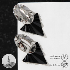 Серьги металл Queen Fair