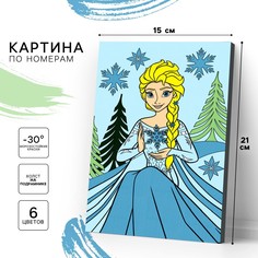 Картина по номерам для детей Disney