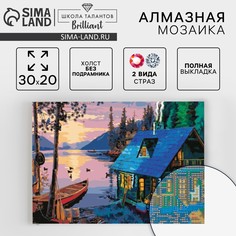 Алмазная мозаика с полным заполнением на холсте Школа талантов