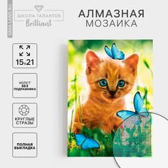 Алмазная мозаика с полным заполнением на холсте Школа талантов