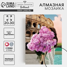 Алмазная мозаика с полным заполнением на холсте Школа талантов