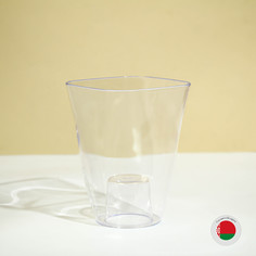 Горшок для орхидей, 1,5 л, 13 × 17 см, пластик, прозрачный No Brand