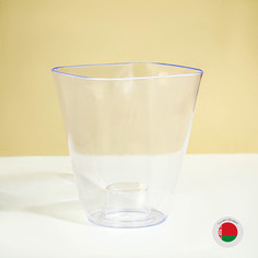 Горшок для орхидей, 2,5 л, 16,4 × 18,5 см, пластик, прозрачный No Brand