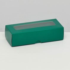 Коробка для 3 конфеты, 13,7 х 5,5 х 3,5 см. кондитерская упаковка Upak Land
