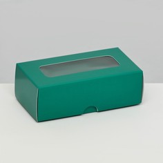 Коробка для 2 конфеты, 10,5 х 5,5 х 3,5 см. кондитерская упаковка Upak Land