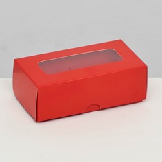 Коробка для 2 конфеты, 10,5 х 5,5 х 3,5 см. кондитерская упаковка Upak Land