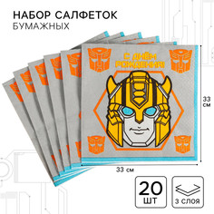 Салфетки бумажные Hasbro