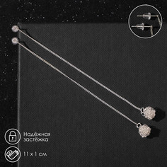 Серьги металл Queen Fair