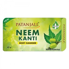 Мыло травяное натуральное Ним 45г Patanjali