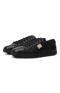 Кожаные кеды Saint Tropez Dolce & Gabbana