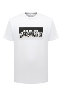 Хлопковая футболка Dirk Bikkembergs