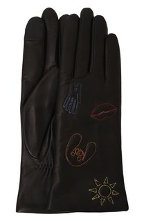 Кожаные перчатки Agnelle