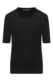 Пуловер из вискозы и хлопка Dolce & Gabbana