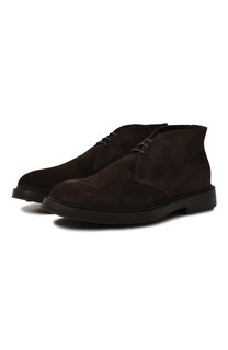 Замшевые ботинки Doucals