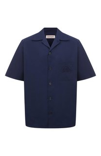 Хлопковая рубашка Alexander McQueen