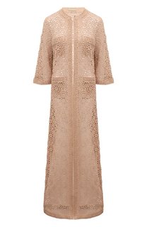 Хлопковая накидка Elie Saab