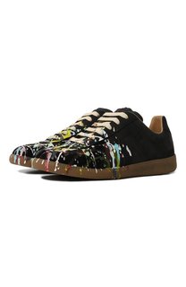 Кожаные кеды Replica Maison Margiela