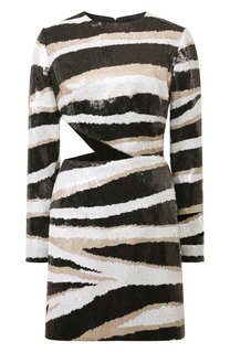 Платье с отделкой пайетками Elie Saab