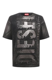 Хлопковая футболка Diesel