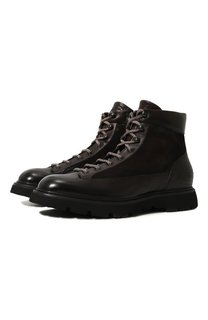 Кожаные ботинки Doucals